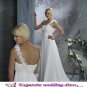 New white sexy Prom/Ball/Evening strapless pregnant woman' WeddingDress Custom Size  voile&satin