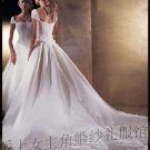 New sexy A-Line/Princess strapless white WeddingDress Custom Size  voile&satin W003-5