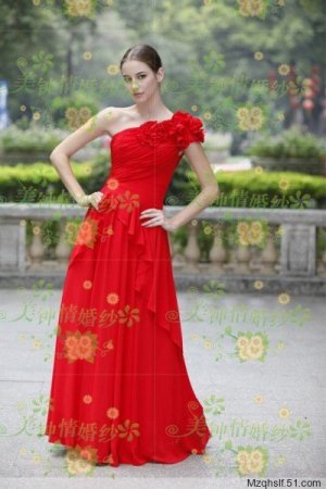 New sexy Prom/Ball/Evening strapless Red WeddingDress Custom Size  voile&satin W002-89