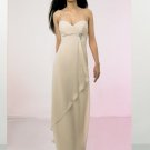 Red A-Line/Princess Strapless Chapel Train Satin wedding dress for brides Custom Size W002-93