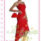 New sexy strapl Prom/Ball/Evening WeddingDress Custom Size  voile&satin W002-116