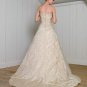 A-Line/Princess Strapless Chapel Train Taffeta wedding dress for brides 2010 Style(WDS0100)