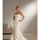 A-Line/Princess Strapless Chapel Train Taffeta wedding dress for brides 2010 Style(WDS0084)