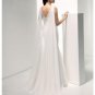 Mermaid V-neck Chapel Train Chiffon wedding dress for brides 2010 style(WDE0009)
