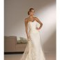 Mermaid Strapless Chapel Train Satin wedding dress for brides 2010 Style (WDS0086)