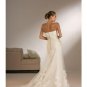Mermaid Strapless Chapel Train Satin wedding dress for brides 2010 Style (WDS0086)