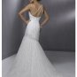 Mermaid train Chiffon wedding dress for brides 2010 style(WDA211)