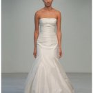 Mermaid Strapless Floor-length Satin wedding dress for brides 2010 style(WDA0548)