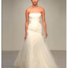 Mermaid Strapless Sweeping train taffeta wedding dress for brides 2010 style(WDA0543)