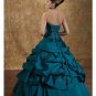Ball Gown Sweetheart Floor Length Satin wedding dress for brides 2010 style(WDE0154)