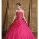 Ball Gown Strapless Floor Length Satin wedding dress for brides 2010 style(BST0151)