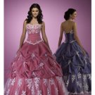 Ball Gown Strapless Floor Length Satin wedding dress for brides 2010 style(WDE0167)