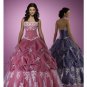Ball Gown Strapless Floor Length Satin wedding dress for brides 2010 style(WDE0167)
