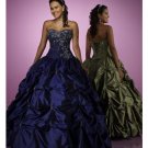 Ball Gown Sweetheart Floor Length Taffeta wedding dress for brides 2010 style(BST0166)