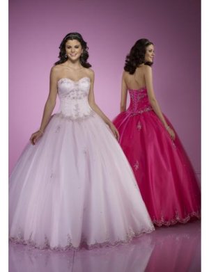 Ball Gown Sweetheart Floor Length Satin wedding dress for brides 2010 style(WDE0170)