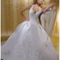 Ball Gown Halter Top Cathedral Train Satin wedding dress for brides 2010 style(WDA1517)