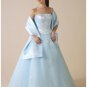 Ball Gown Strapless Floor Length Satin wedding dress for brides 2010 style(WDA0316)