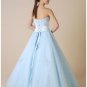 Ball Gown Strapless Floor Length Satin wedding dress for brides 2010 style(WDA0316)