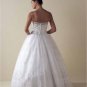 Ball Gown Strapless Floor Length Satin wedding dress for brides 2010 style(WDA0313)