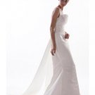 Princess/A-Line Square Chapel train Satin Taffeta wedding dress for brides 2010 style(WD02)