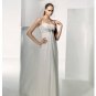 Empire Spaghetti Straps Chapel Chiffon wedding dress for brides 2010 style(WDE0006)