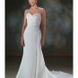 Empire Sweetheart Chapel Train Chiffon wedding dress for brides 2010 style(WDA0071)