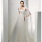 A-Line/Princess Square Chapel Train Satin wedding dress for brides new style(WDE0002)