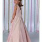 A-Line V-neck Floor- Length Taffeta Flower girls Dress 2010 Style(FGD0020)