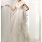 A-Line/Princess V-neck Chapel Train Chiffon wedding dress for brides new style(WDE0005)