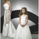 A-line Round-Neck Knee-Length Chiffon Flower Girl Dress new style(FGD0067)