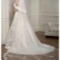 A-Line/Princess Strapless Chapel Train Satin wedding dress for brides new Style(WDS0069)