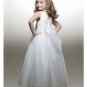 A-Line Round-neck Tea-length Organza Flower girls Dress new Style(FGD0026)