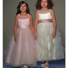 A-Line Round-neck Tea-length Tulle Flower girls Dress new Style(FGD0040)