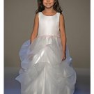 A-Line Round-neck Tea-length Organza Flower girls Dress new Style(FGD0036)