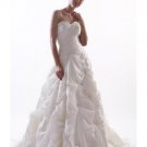 Princess/A-Line Sweetheart Chapel train Satin wedding dress for brides new style(WD10)