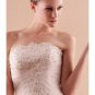 Ball Gown Strapless Chapel train Satin wedding dress for brides new style(WD04)