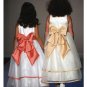 A-Line Round-neck Tea-length Organza Flower girls Dress NEW Style(FGD0035)