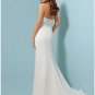 A-Line/Princess Halter Top Chapel Train Satin wedding dress (SEW0007) for brides new style