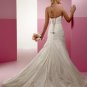 A-Line/Princess Strapless Chapel Train Taffeta wedding dress for brides new style(BST0551)