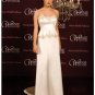 A-Line/Princess Strapless Chapel Train Satin wedding dress (SEW0020) for brides new style