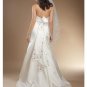 A-Line/Princess Strapless Chapel Train Satin wedding dress (SEW0031) for brides new style