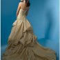 A-Line/Princess Halter top Chapel Train Taffeta wedding dress (WS0017) for brides new style