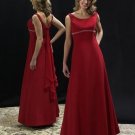 A-Line Scoop Floor- Length Chiffon Mother of bride Dress new Style(MWYN021)