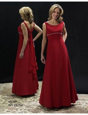 A-Line Scoop Floor- Length Chiffon Mother of bride Dress new Style(MWYN021)