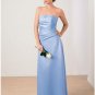 Column/Sheath Strapless Brush Train Satin Mother of the Bride Dresses new style(MWYN113)
