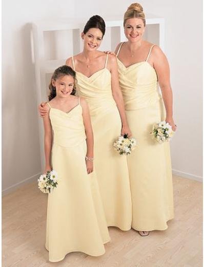 A-Line Spaghetti Straps Tea-length Chiffon Mother of the Bride Dresses new style(MBD00117)