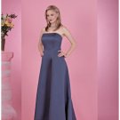 A-Line Strapless Brush Train Satin Mother of the Bride Dresses new Style(MWYN048)
