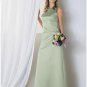 A-Line Jewel Tea-length Satin Mother of the Bride Dresses new style(MWYN112)