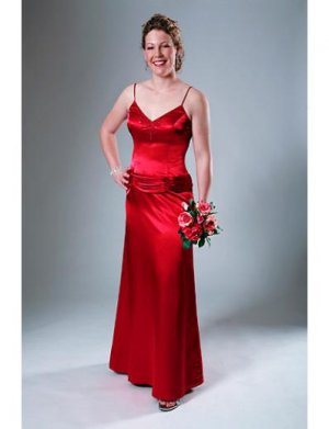 A-Line Spaghetti Straps Floor- Length Satin Mother of the Bride Dresses new Style(MWYN075)