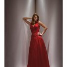 A-Line V-neck Floor- Length Satin Mother of bride Dress new Style(MBD0154)
